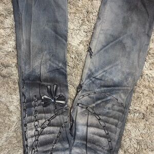 Stylish Gray Women's Jeans